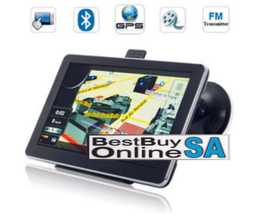5" GPS Navigation + SA maps + FM + Wireless Reverse Camera