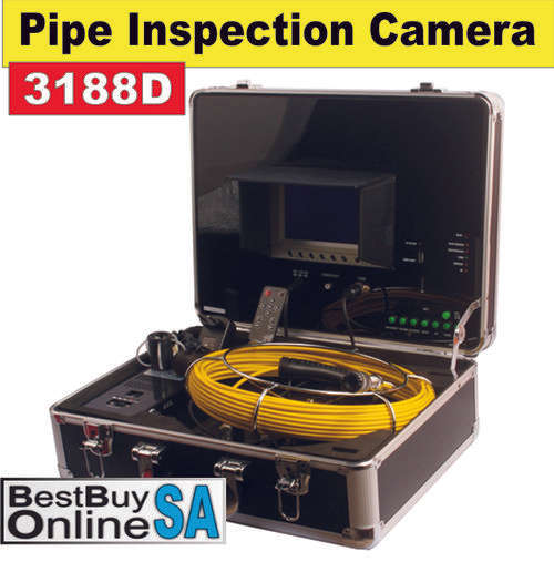 Waterproof Sewer, Drain - Pipe Inspection Camera / Endoscope 20, 30 or 40m - 3188D