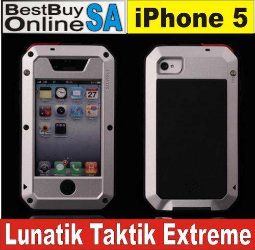 Lunatik Taktik Extreme iPhone5/5s Aluminium Protective Cover Case (Silver)