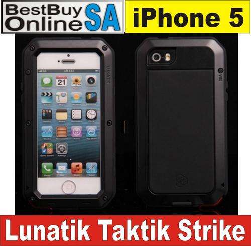Lunatik Taktik Strike iPhone5/5s Aluminium Protective Cover Case (Black)