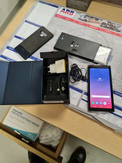 SAMSUNG GALAXY NOTE 9 128GB MIDNIGHT BLACK WITH S-PEN BLUETOOTH