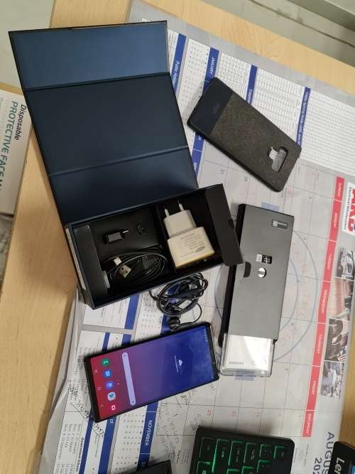 SAMSUNG GALAXY NOTE 9 128GB MIDNIGHT BLACK WITH S-PEN BLUETOOTH