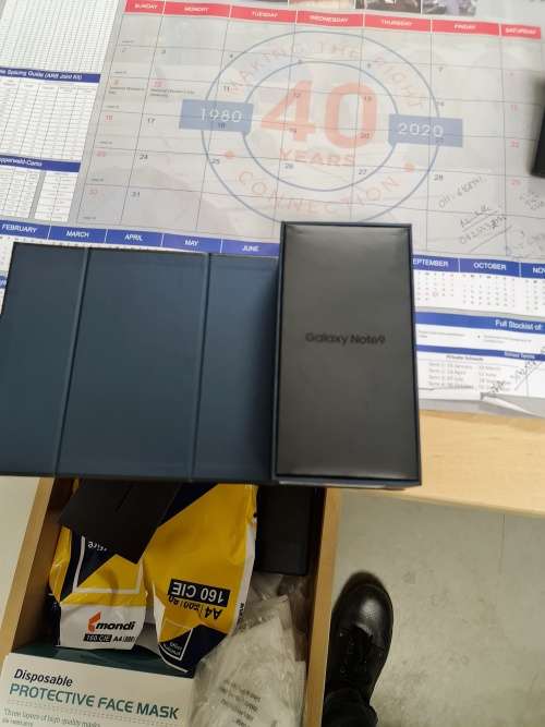 SAMSUNG GALAXY NOTE 9 128GB MIDNIGHT BLACK WITH S-PEN BLUETOOTH