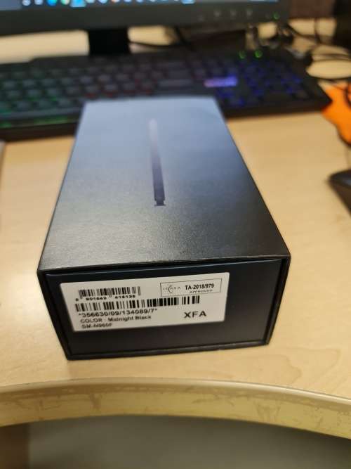 SAMSUNG GALAXY NOTE 9 128GB MIDNIGHT BLACK WITH S-PEN BLUETOOTH