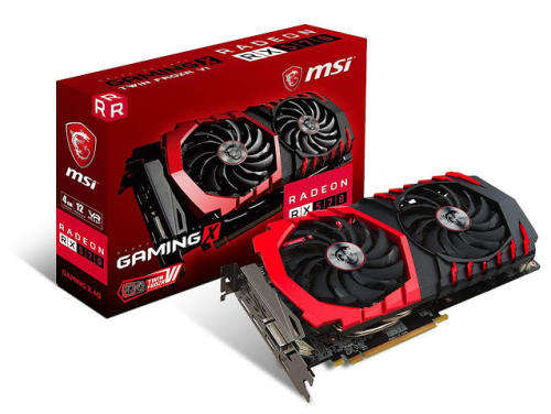 **MSI GAMING X RX570 4GB OC GRAPHICS CARD** EXCELLENT CONDITION **