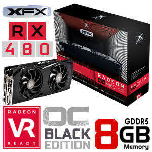 **XFX RX480 8GB OC GPU** EXCELLENT CONDITION **ORIGINAL PACKAGING**SUPER FAST**
