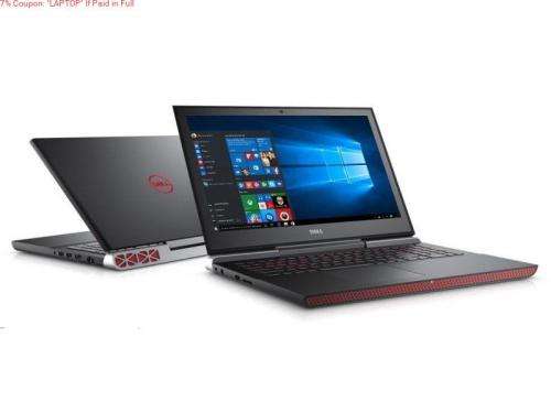 **DELL INSPIRON GAMING LAPTOP**i7 7700HQ**32GB RAM**256GB SSD+1TB**GTX 1050TI 4GB**MINT CONDITION**