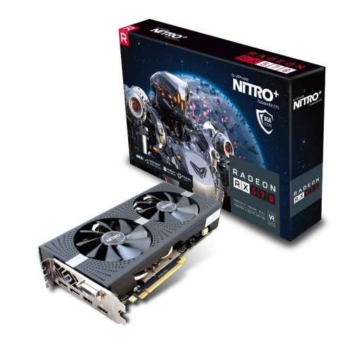 SAPPHIRE RX570 8G NITRO+ GAMING GRAPHICS CARD