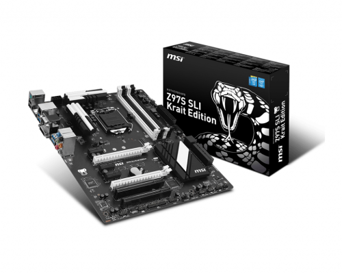 **MSI Z97 KRAIT GAMING MOTHERBOARD**HDMI**USB 3.1**7.1 AUDIO**EXCELLENT CONDITION**