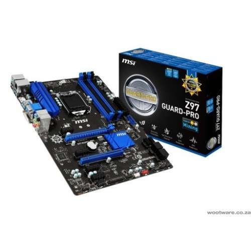 MSI Z97 GUARD-PRO  LGA1150 MOTHERBOARD