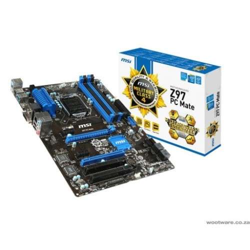MSI Z97 PC MATE SOCKET LGA1150 MOTHERBOARD