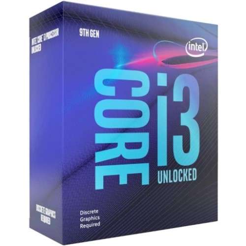 INTEL CORE i3 9100F CPU - DESKTOP PROCESSOR