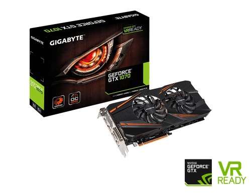 GIGABYTE GTX 1070 8G GAMING GRAPHICS CARD