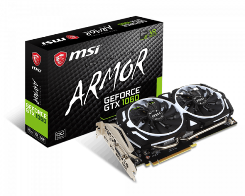 MSI GTX 1060 3G ARMOR OCV1 **GAMING GRAPHICS CARD **WARRANTY**EXCELLENT CONDITION**
