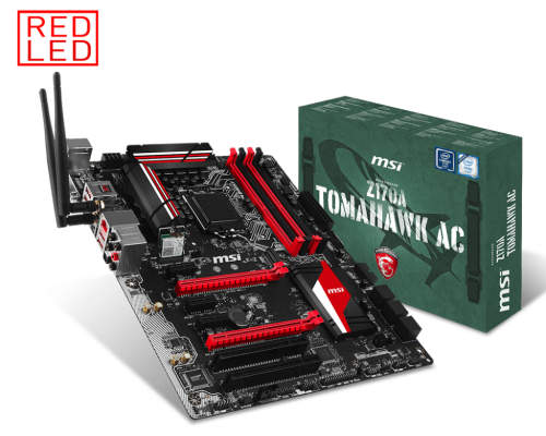 MSI Z170A TOMAHAWK AC ** WIFI ** GAMING MOTHERBOARD ** GOOD CONDITION **