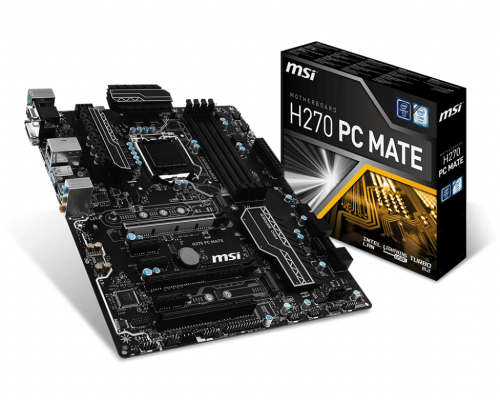 MSI H270 PC MATE ** GAMING MOTHERBOARD ** GOOD CONDITION ** WARRANTY **