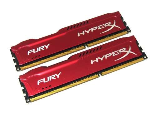 Kingston 16GB Hyper x Fury 1600Mhz DDR3 - Gaming Ram - Red - Warranty