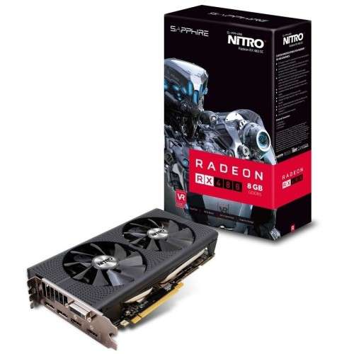 SAPPHIRE RX480 8G NITRO+ **GAMING GRAPHICS CARD ** GOOD CONDITION ** WARRANTY **