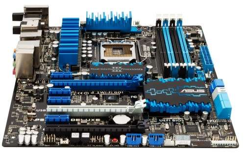 ASUS P8Z77-V DELUXE ** GAMING MOTHERBOARD ** WIFI ** BLUETOOTH ** GOOD CONDITION ** WARRANTY**