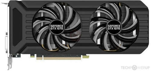 PALIT GTX 1070 DUAL 8GB ** GAMING GRAPHICS CARD ** EXCELLENT CONDITION ** WARRANTY **