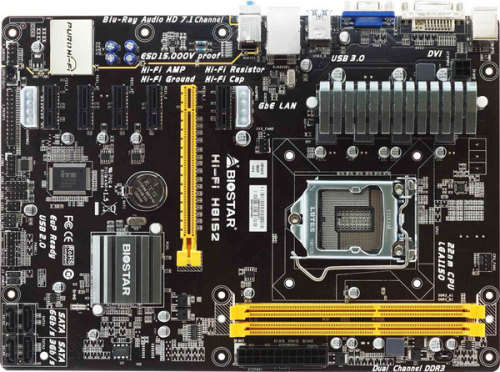 BIOSTAR HI-FI H81S2 ** MOTHERBOARD ** GOOD CONDITION ** WARRANTY **
