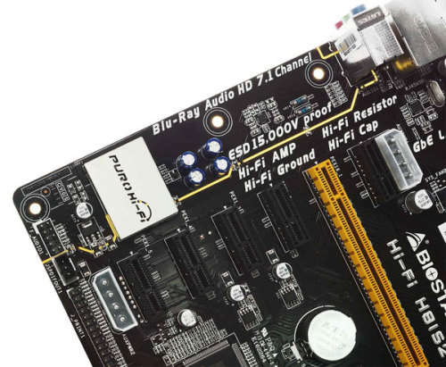 BIOSTAR HI-FI H81S2 ** MOTHERBOARD ** GOOD CONDITION ** WARRANTY **