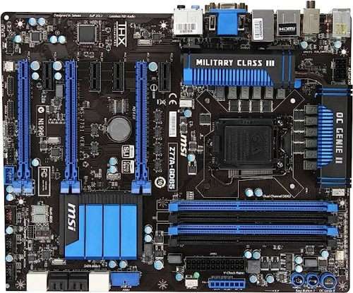 MSI Z77A - GD65 LGA1155 ** GAMING MOTHERBOARD ** GOOD CONDITION ** WARRANTY **