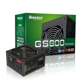 HUNTKEY GS600 ** 500W GAMING POWER SUPPLY ** 80+ ** WARRANTY ** GOOD CONDITION **