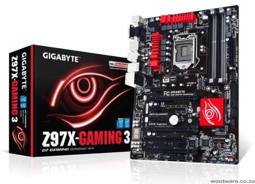 GIGABYTE GA-Z97X-GAMING 3 ** GAMING MOTHERBOARD ** GOOD CONDITION ** WARRANTY
