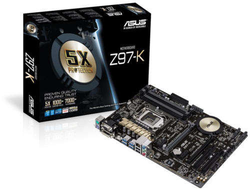 ASUS Z97-K ** GAMING MOTHERBOARD ** GOOD CONDITION ** WARRANTY