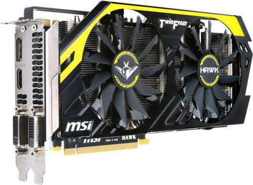MSI GTX 760 2G TWIN FROZR HAWK **  GAMING GRAPHICS CARD ** GOOD CONDITION **WARRANTY**