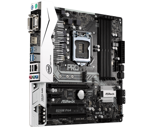 ASROCK B250M PRO 4  ** GAMING MOTHERBOARD ** GOOD CONDITION ** WARRANTY **
