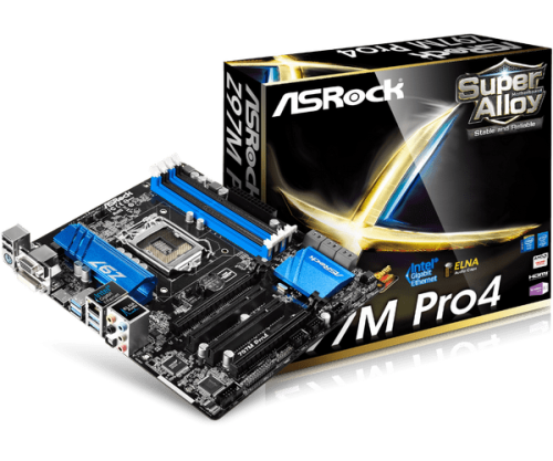 ASROCK Z97M PRO4  ** GAMING MOTHERBOARD ** GOOD CONDITION ** WARRANTY **