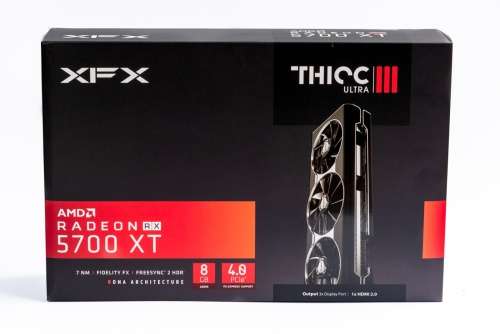 XFX RX5700 XT THICC III ULTRA 8GB ** GAMING GRAPHICS CARD ** GOOD CONDITION ** WARRANTY **