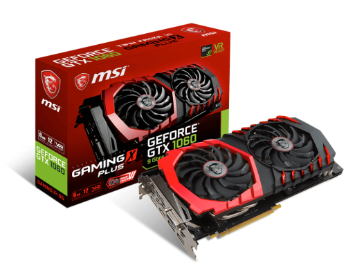 MSI GTX 1060 6G GAMING X PLUS ** GAMING GRAPHICS CARD ** GOOD CONDITION ** WARRANTY **