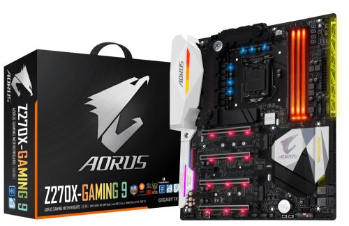 AORUS Z270X GAMING 9 **GAMING MOTHERBOARD** WIFI ** BLUETOOTH ** GOOD CONDITION ** WARRANTY **