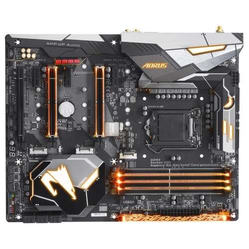 GIGABYTE GA-Z370 AORUS GAMING 5 ** WI-FI & BLUETOOTH ** GOOD CONDITION ** WARRANTY **