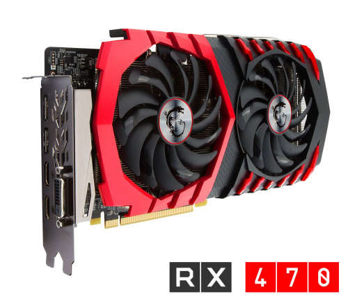 Msi Rx470 8G Gaming X - Gaming Graphics Card - Good Condition - Warranty