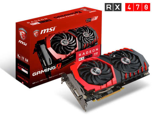 Msi Rx470 8G Gaming X - Gaming Graphics Card - Good Condition - Warranty