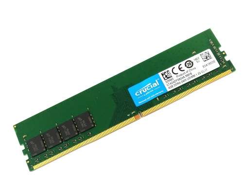 Crucial 4GB 2400Mhz DDR4 - Desktop Ram - Good Condition - Warranty