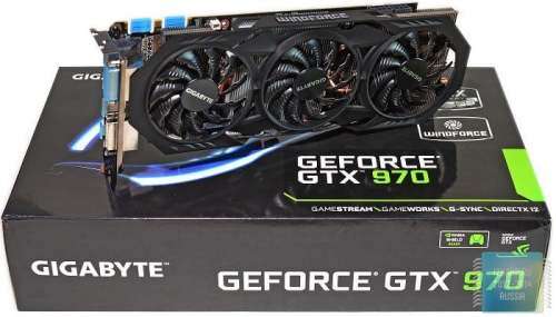 GIGABYTE GTX 970 WINDFORCE 4GB  ** GAMING GRAPHICS CARD ** EXCELLENT CONDITION ** WARRANTY **