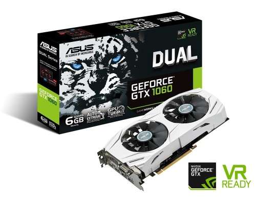 ASUS GTX 1060 DUAL 6G  ** GAMING GRAPHICS CARD ** EXCELLENT CONDITION ** WARRANTY **