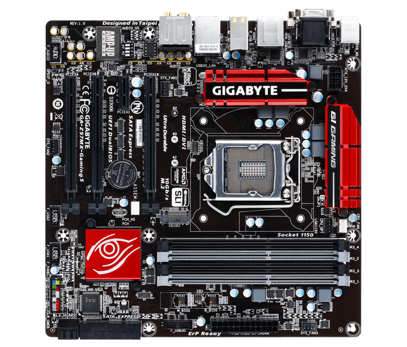 GIGABYTE GA-Z97MX-GAMING 5 ** GAMING MOTHERBOARD ** GOOD CONDITION ** WARRANTY **