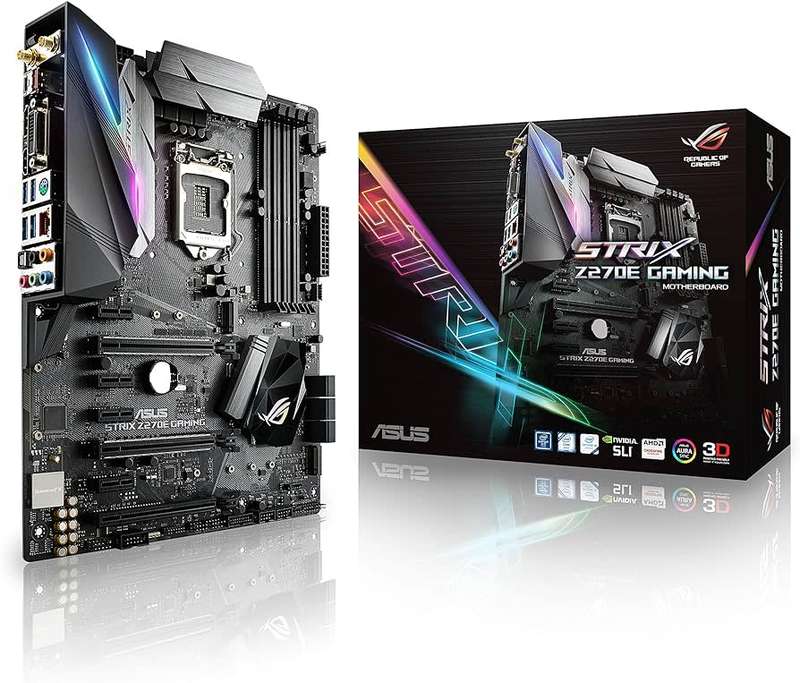 ASUS ROG STRIX Z270E GAMING ** GAMING MOTHERBOARD ** GOOD CONDITION ** WARRANTY **