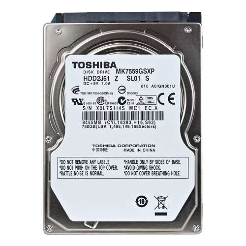 TOSHIBA ** 750GB HARD DRIVE ** GOOD CONDITION ** WARRANTY **
