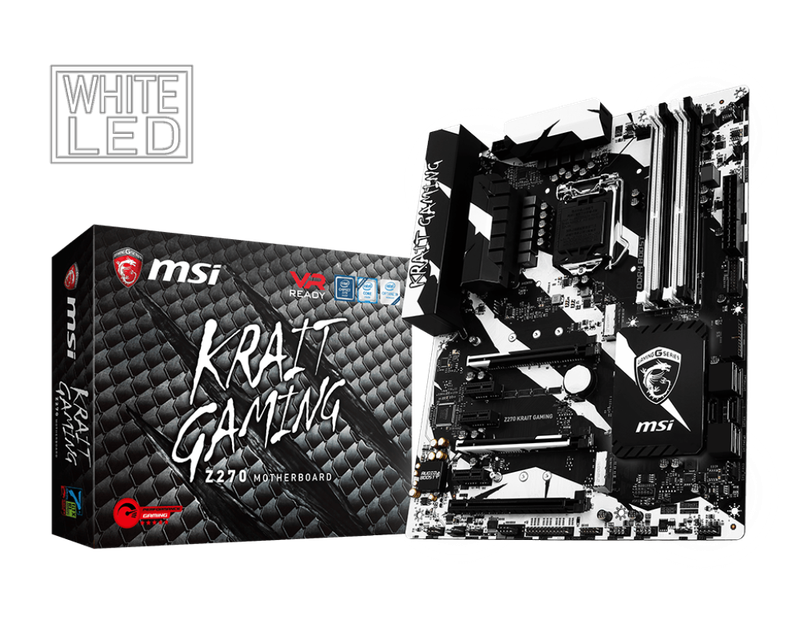 MSI Z270 KRAIT GAMING ** GAMING MOTHERBOARD ** GOOD CONDITION ** ORIGINAL PACKAGING ** WARRANTY **