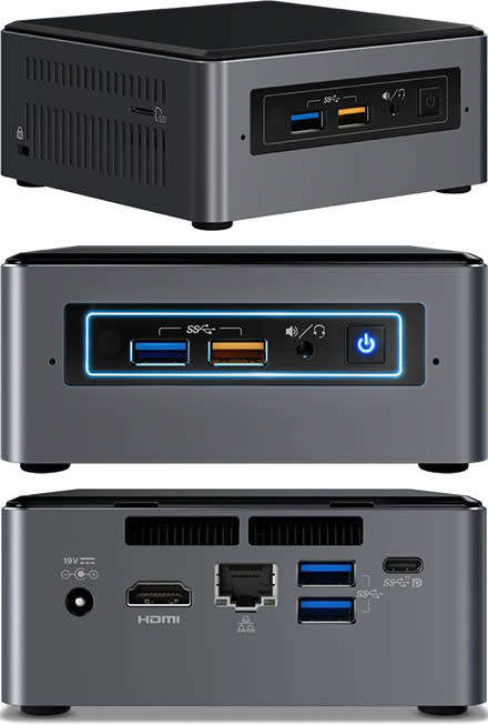 INTEL NUC (MINI PC) ** i7-7567U CPU ** 8GB RAM** 256GB SSD ** WIN 10 PRO ** WIFI ** WARRANTY **
