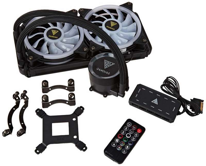 CHIONE M2-240R ** CPU LIQUID COOLER ** RGB FUSION ** NEW ** WARRANTY **