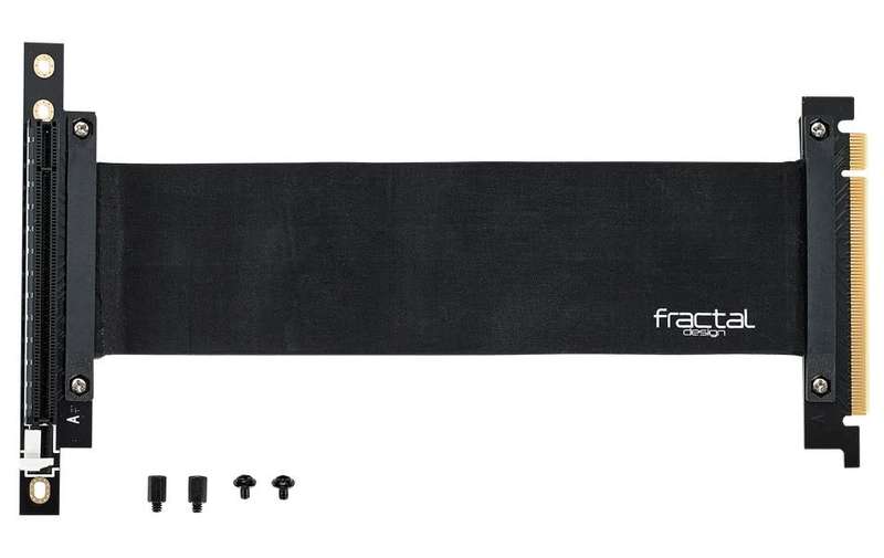 FRACTAL DESIGN ** VERTICAL GPU RISER EXTENDER ** SLIM LINE ** EXCELLENT CONDITION ** WARRANTY **