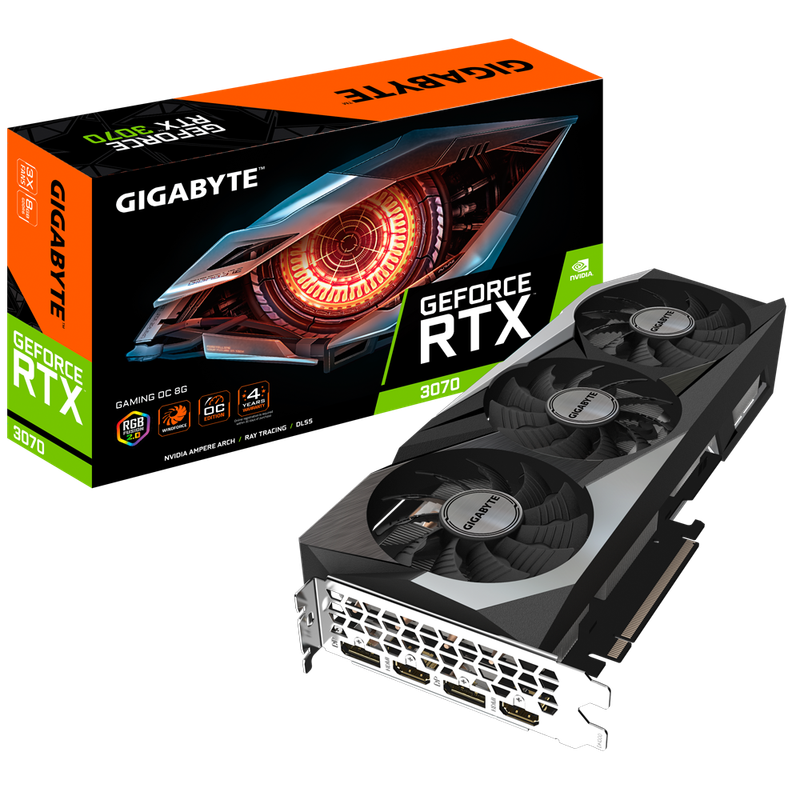 GIGABYTE RTX 3070 GAMING OC 8G ** GRAPHICS CARD ** EXCELLENT CONDITION ** WARRANTY**